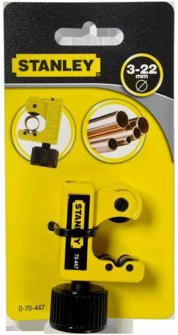 STANLEY OBCINAKI DO RUR MIEDZIANYCH 3-22mm