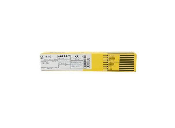 ESAB ELEKTRODA RUTYLOWA  FI 3,2 x 350mm 5,5KG OK 46.00 189szt. RÓŻ.