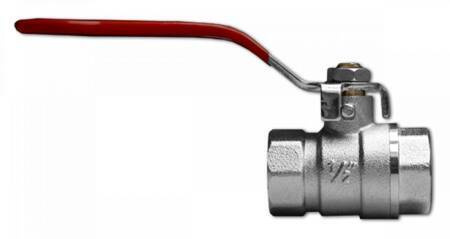 ZAWÓR KULOWY 1" MOSIĄDZ NIKLOWANY