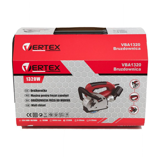 VERTEX BRUZDOWNICA 1320W /125mm /WALIZKA