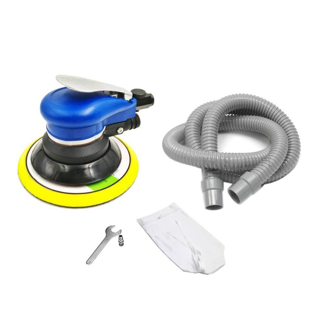 AWTOOLS SZLIFIERKA MIMOŚRODOWA PNEUMATYCZNA 150mm + WĄŻ