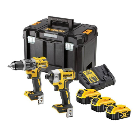 DEWALT ZESTAW COMBO 18V DCK266P3T (DCD796+DCF887) 3x5,0Ah TSTAK