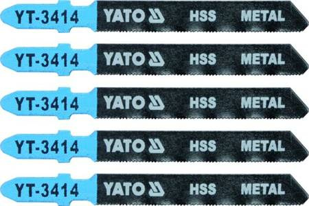 YATO BRZESZCZOT DO WYRZYNARKI 5szt. METAL TYP T       3414