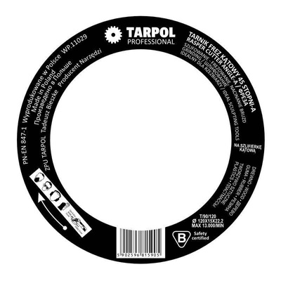 TARPOL TARNIK KĄTOWY-A 120mm  45 STOPNI T-89