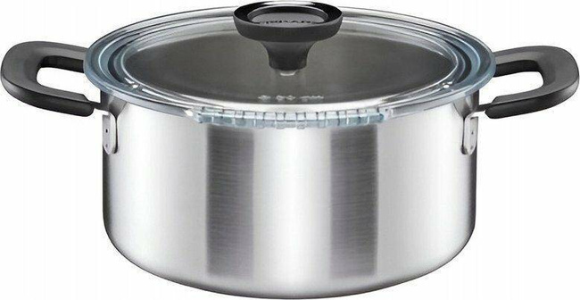 FISKARS GARNEK 5L STAL NIERDZEWNA  Z POKRYWKĄ FUNCTIONAL FORM