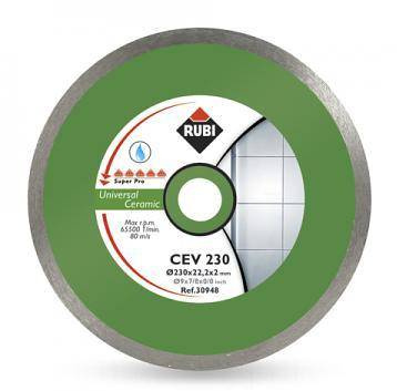RUBI TARCZA DIAMENTOWA DO CERAMIKI CEV 250 SUPERPRO