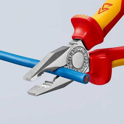 Szczypce kombinowane izolowane 180mm VDE KNIPEX 0306180T
