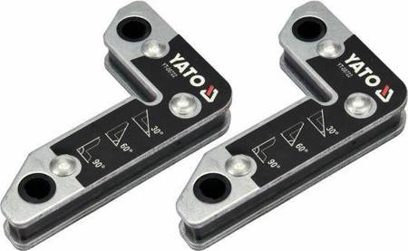 YATO MAGNETYCZNE UCHWYTY SPAWALNICZE ZESTAW 2