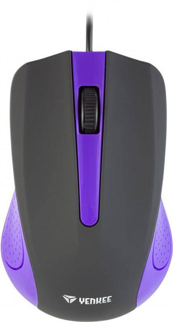 YMS 1015PE Suva Mysz USB Fioletowa YENKE