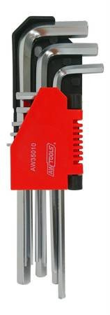 AWTOOLS KLUCZE IMBUSOWE /1,5-10mm/9szt.