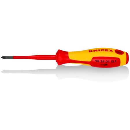 Wkrętak KNIPEX VDE (Slim) Plus/Minus PH/S1x187mm 982401SLS