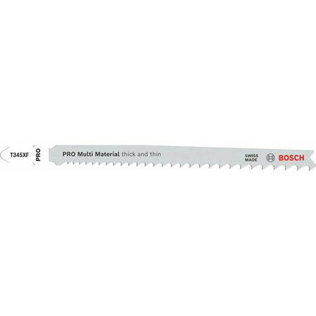 BOSCH BRZESZCZOT T PRO MULTI MATERIAL THICK AND THIN T345XF 132 mm /2szt.