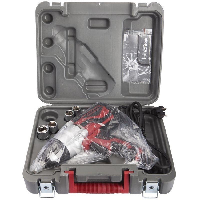 Elektroklucz 1/2" z końcówkami 17, 19, 21, 23 mm IW1000 - WORCRAFT