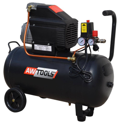 AWTOOLS SPRĘŻARKA OLEJOWA FL-50L  WYDAJNOŚĆ 245l/min. ZBIORNIK 50l