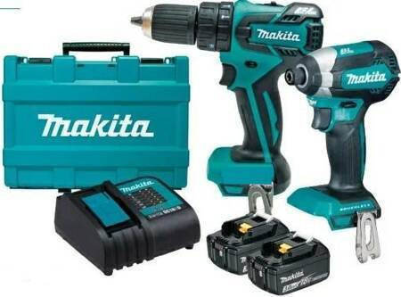 MAKITA ZESTAW COMBO 18V DLX2142S (DHP453+DTD152) 2x3,0Ah