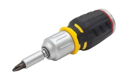 STANLEY WKRĘTAK Z GRZECHOTKĄ + 6 KOŃCÓWEK