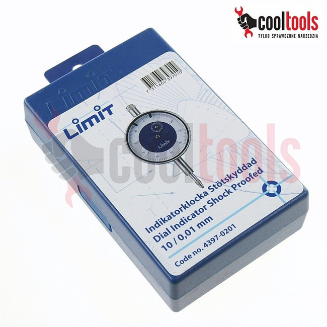 Czujnik zegarowy 0-10 mm Limit 43970201