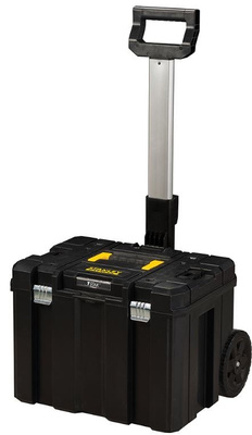 Zestaw TSTAK: skrzynia z automatycznie otwieraną pokrywą + skrzynia COMBO Stanley FatMax