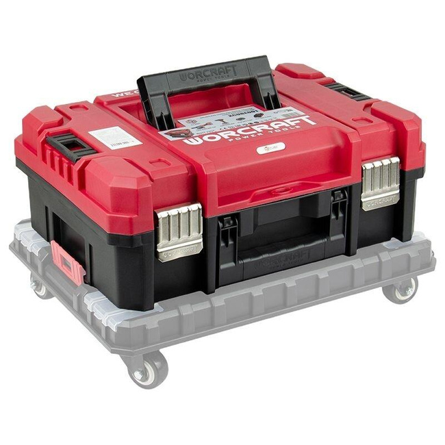 Zestaw akumulatorowego wkrętaka udarowego i szlifierki kątowej w pudełku XCUBE XCUBE001 - WORCRAFT