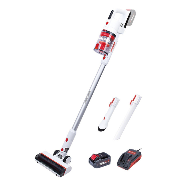 Odkurzacz bezprzewodowy przenośny Li-ion Stick CPVCS20LiBM - WORCRAFT