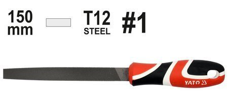 PILNIK DO METALU 150mm #1 PŁASKI