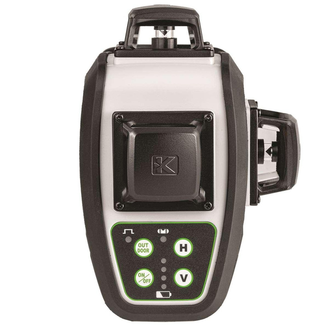 KAPRO NIWELATOR LASEROWY ZIELONY 4D, UCHWYT, 2xAKU KAPRO KA884G