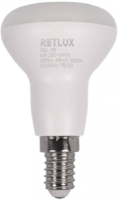 REL 29 LED R50 4x6W E14 WW RETLUX