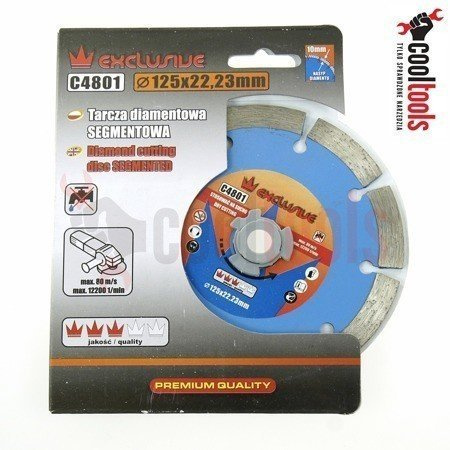 Tarcza diamentowa Segmentowa C4801 Corona Exclusive