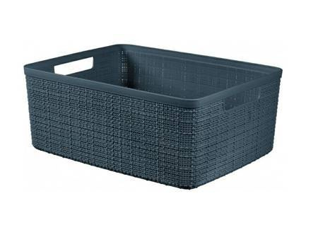 CURVER KOSZYK M 12L  /CIEMNY SZARY