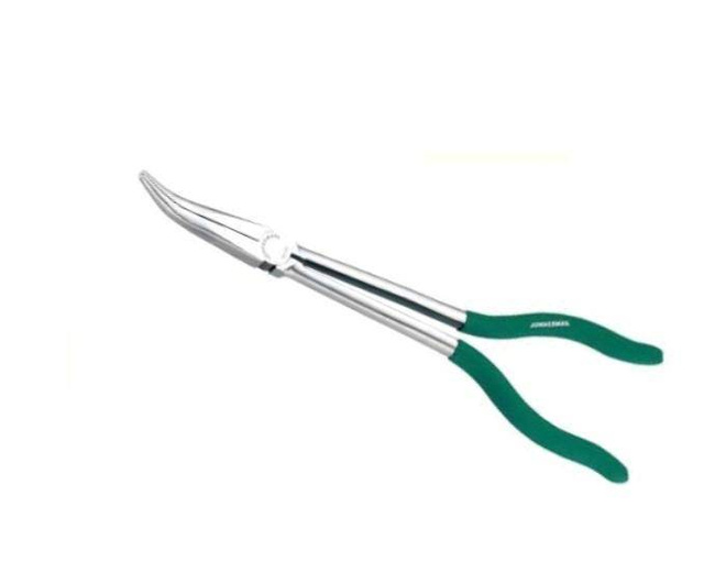 Szczypce długie 275 mm wygięte 45° Jonnesway P7602