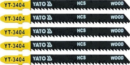 YATO BRZESZCZOT DO WYRZYNARKI 5szt. DREWNO TYP T 3405