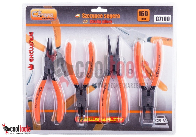 Szczypce Segera PROFI  160 mm 4 szt. Corona Exclusive C7100