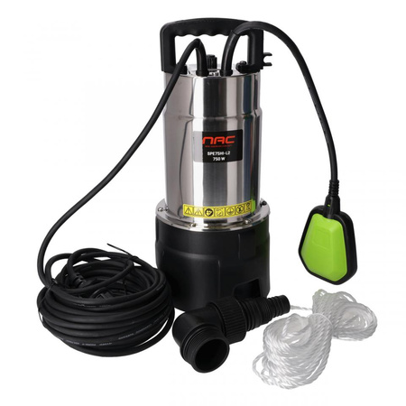NAC POMPA DO WODY BRUDNEJ 750W SPE75HI-L2