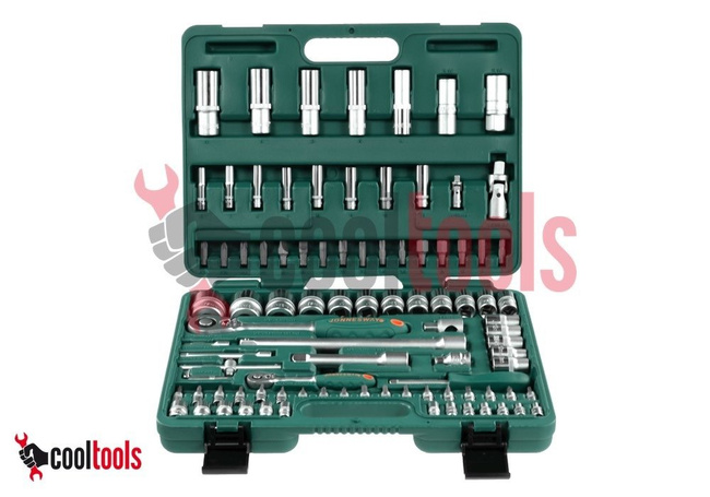 Komplet kluczy nasadowych 1/4" i 1/2" 94 szt. Jonnesway S04H52494S