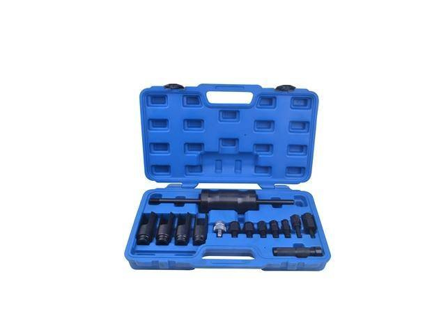 Komplet narzędzi do demontażu zapieczonych wtryskiwaczy 14 szt. Quatros QS20348