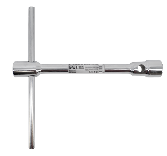 AWTOOLS KLUCZ DO KÓŁ Z PRZETYCZKĄ 27x32mm