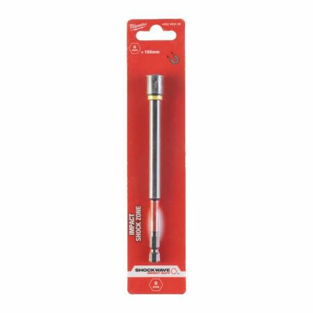MILWAUKEE KOŃCÓWKA Z NASADKĄ MAGNETYCZNA HEX  8mm (150mm)