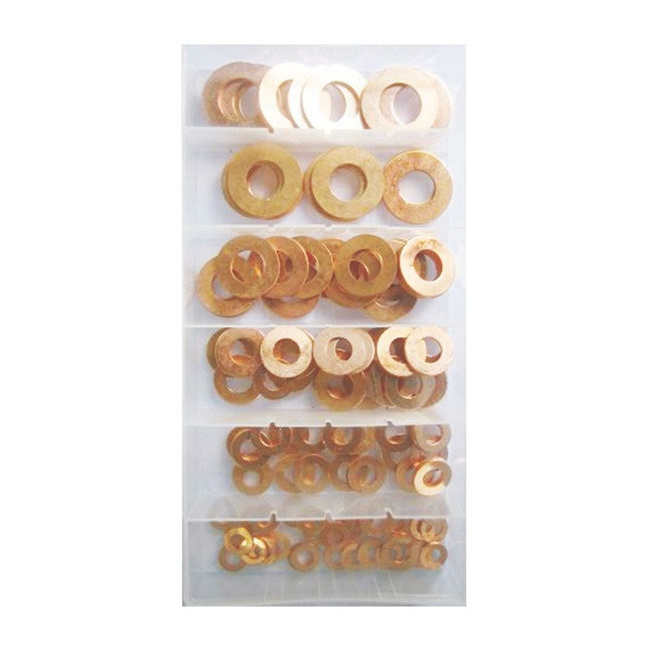 Kpl. miedzianych podkładek 110 szt. CORONA C0406