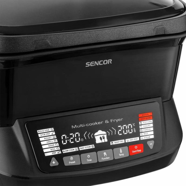 Multi Cooker frytkownica wielofukcyjna SENCOR SFR9300BK