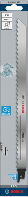 BOSCH BRZESZCZOT DO PIŁY SZABLASTEJ PRO ICE S1211K 1,25 x 19 x 300mm /2szt. 300mm