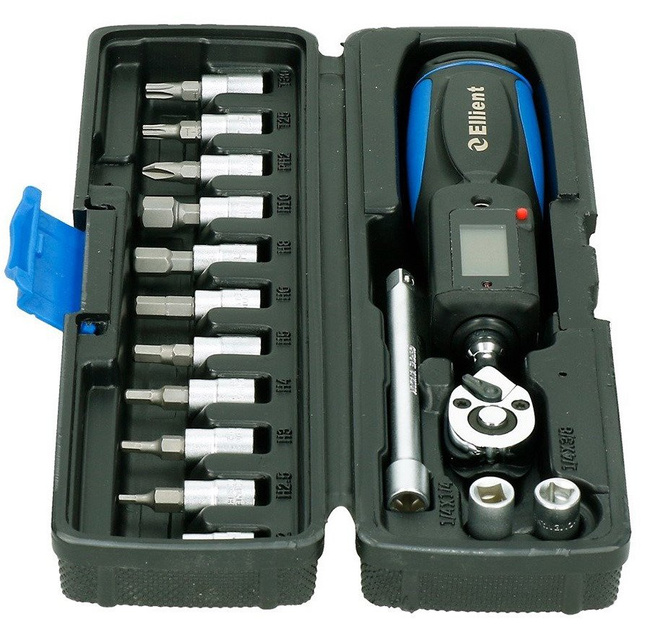 Zestaw kluczy dynamometrycznych 1/4" 3/8" 5-50 Nm 2 szt. Ellient Tools CTL00320