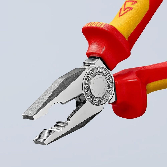 Szczypce kombinowane izolowane 180mm VDE KNIPEX 0306180T
