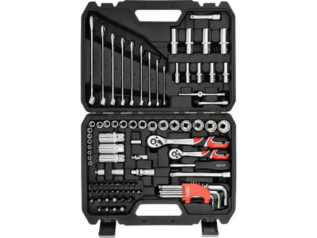 YATO ZESTAW KLUCZY   92el  1/4" / 3/8"