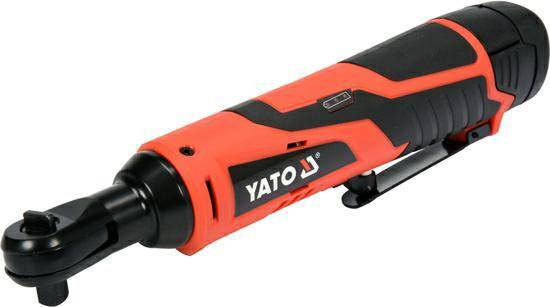 YATO KLUCZ UDAROWY KĄTOWY / GRZECHOTKA 12V LI-ION  82902
