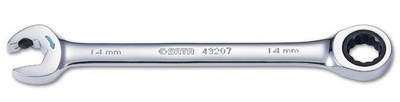 Zestaw 8 kluczy płasko-oczkowych z podwójną grzechotką Gearwrench SATA 09079