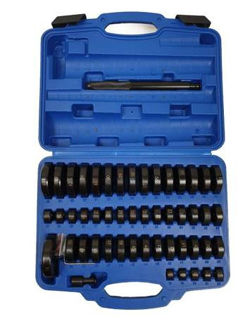 ŚCIĄGACZ TULEI ŁOŻYSK ADAPTERY PRASY 52el. 18-74mm SILVER