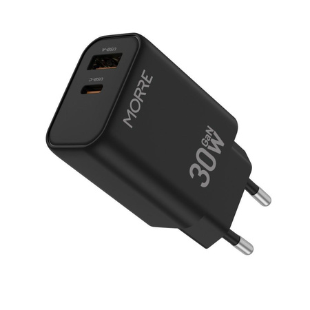 MORRE ŁADOWARKA USB/USB-C 30W CZARNA