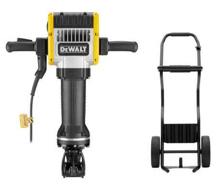 DEWALT MŁOT WYBURZENIOWY UCHWYT HEX 28mm 2100W 62J 31kg + WÓZEK D259811, D25981K