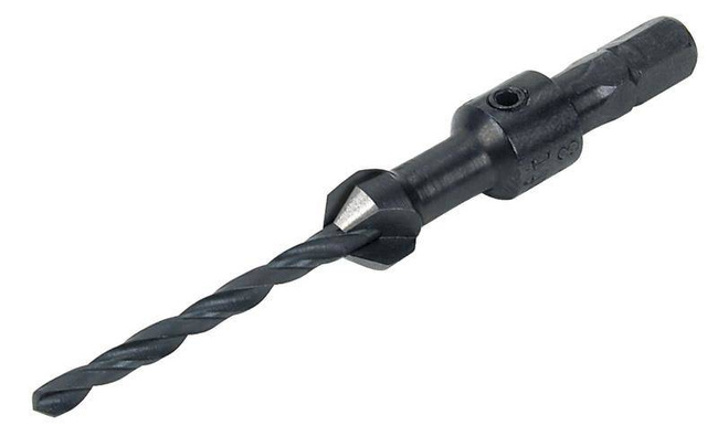 WOLFCRAFT NAWIERTAK 4,5mm  Z POGŁĘBIACZEM 12mm