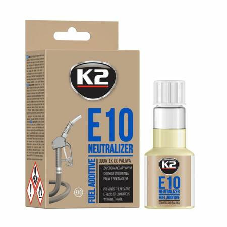 K2 DODATEK DO PALIWA (BENZYNY) E10 NEUTRALIZATOR 50ML